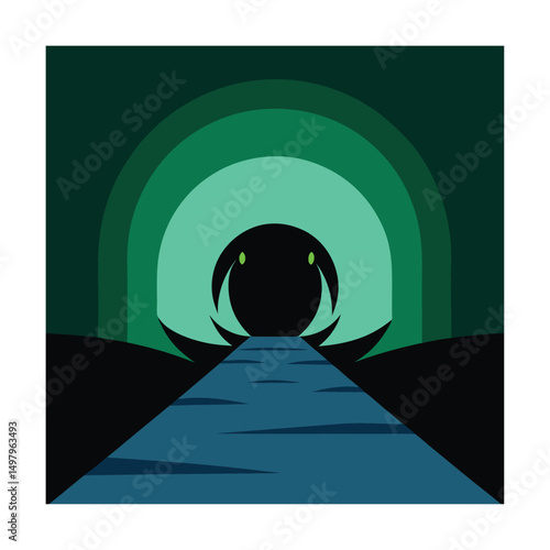 spooky sewer tunnel (3).eps