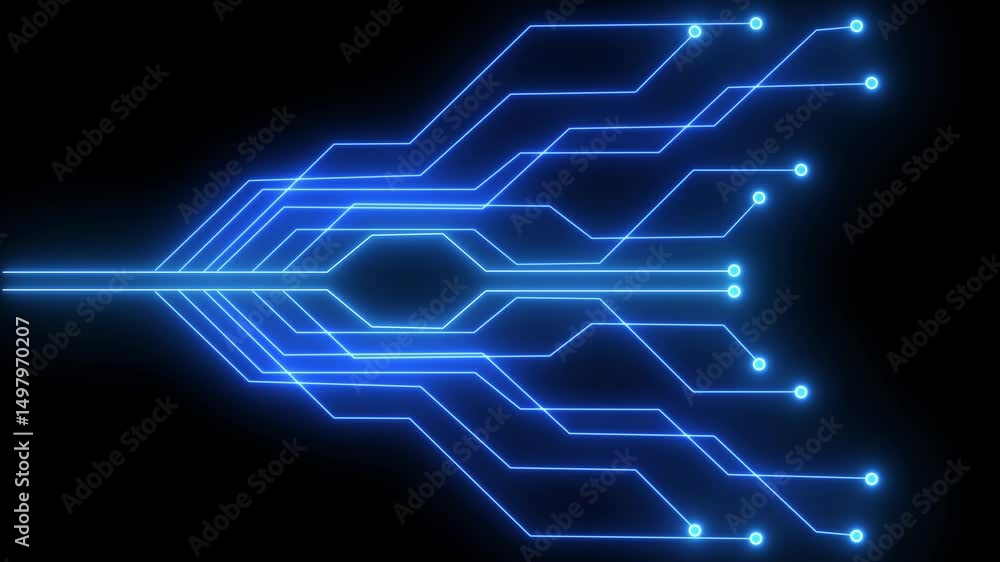 Element of a computer circuit board. Electrical signals travel through wires and conductors in computer microcircuit. Technology and computing. visualizing a digital impact Element of a computer circuit board. Electrical signals travel through wires and conductors in computer microcircuit. Technology and computing. visualizing a digital impact