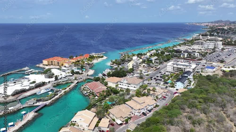 Caribbean Skyline In Willemstad Netherlands Curacao. Breathtaking Aerial View Of A Lush Tropical Coastline Scenery. Island Life Skyline Heaven Beauty. Heaven Waterfront Shore. Willemstad Netherlands. Caribbean Skyline In Willemstad Netherlands Curacao. Breathtaking Aerial View Of A Lush Tropical Coastline Scenery. Island Life Skyline Heaven Beauty. Heaven Waterfront Shore. Willemstad Netherlands.