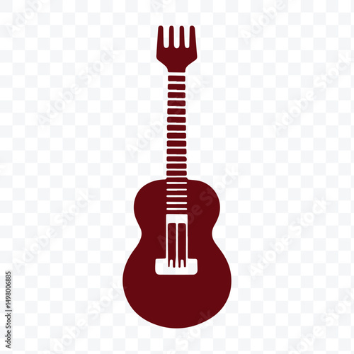 Guitar icon vector
