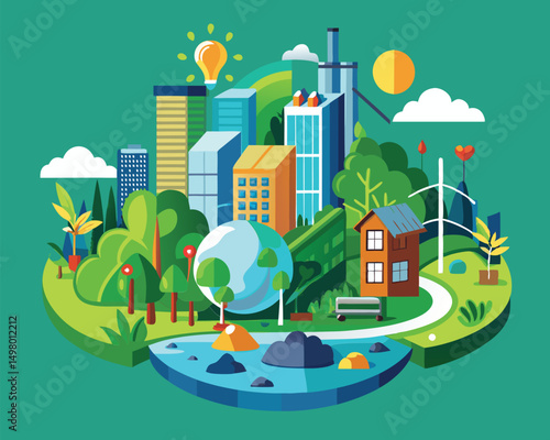 Eco.Friendly City. A Vision of Sustainable Urban Living