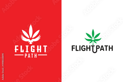 Flight Path Logo Design Concept