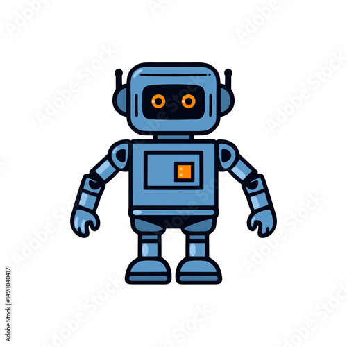 Mechanical  robot android