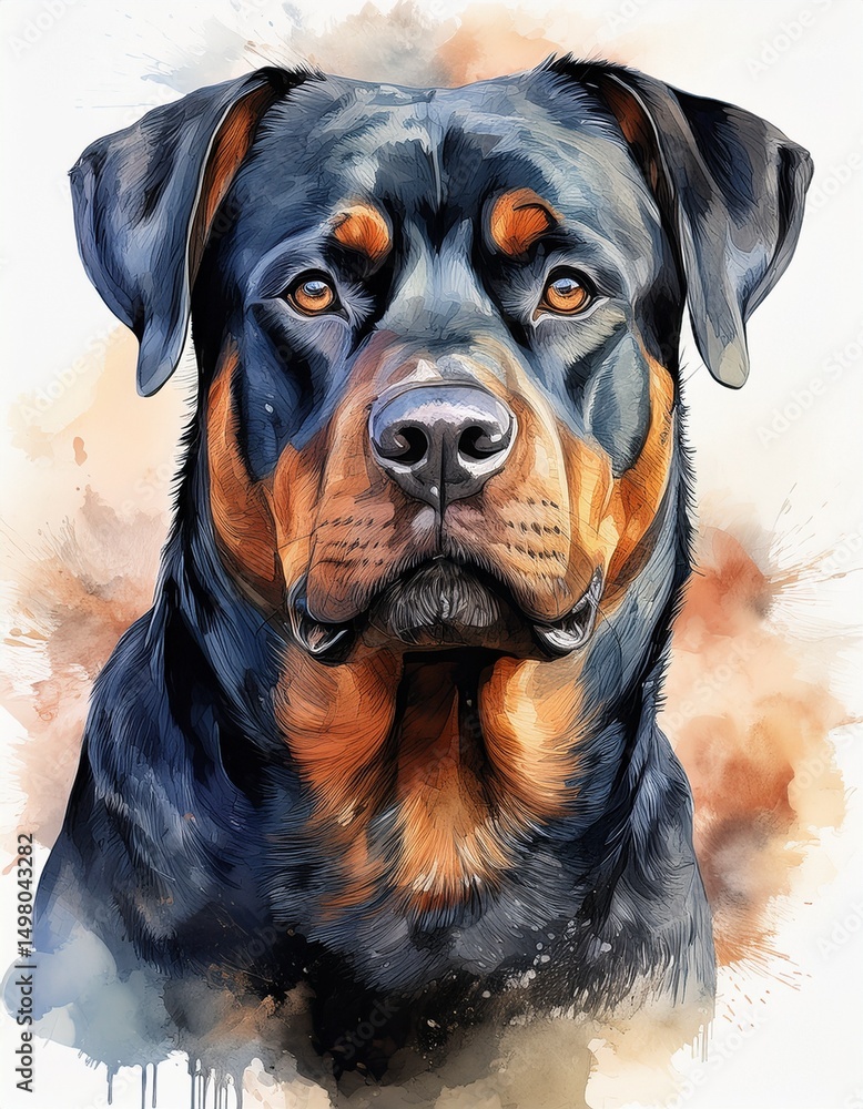 Fototapeta premium Rottweiler