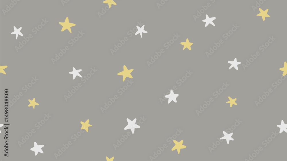 Seamless pattern with little star Seamless pattern with little star