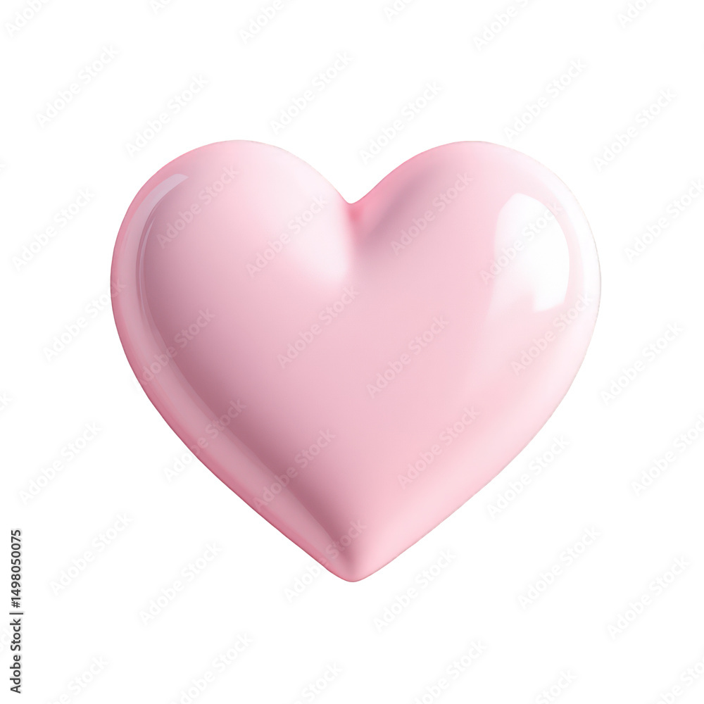 A glossy pink heart on black background isolated on white background.png isolated on transparent background A glossy pink heart on black background isolated on white background.png isolated on transparent background