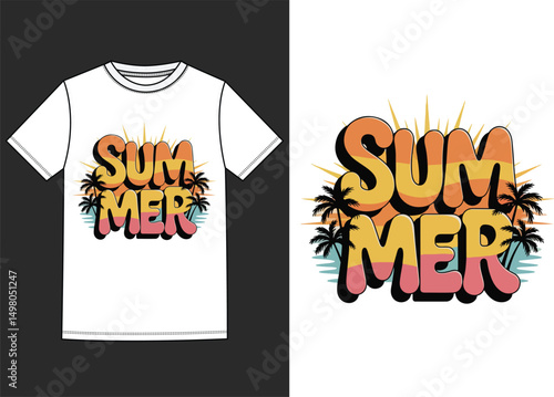 vector illustration of a t shirt