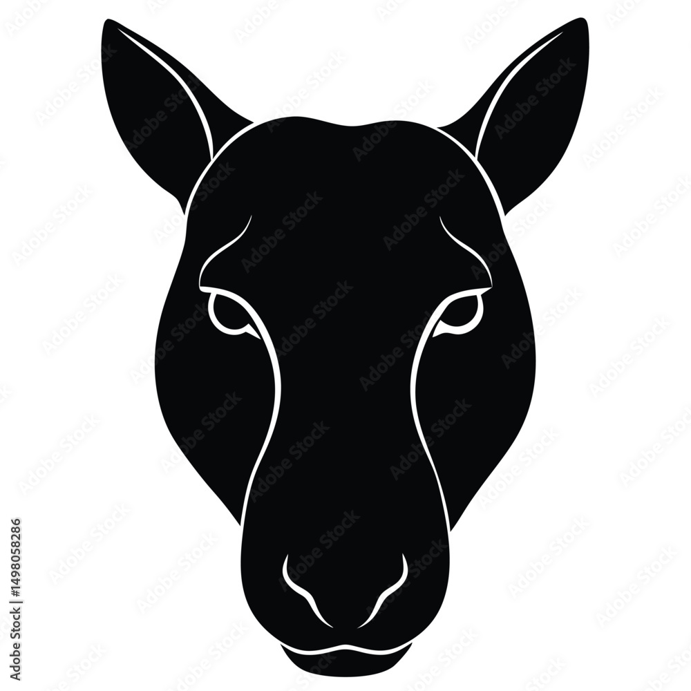 Fototapeta premium vector image of a horse