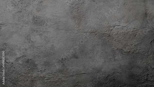 Distress Overlay Texture black and white. Textured concrete wall background featuring a weathered gray surface with subtle variations and imperfections for an industrial aesthetic.