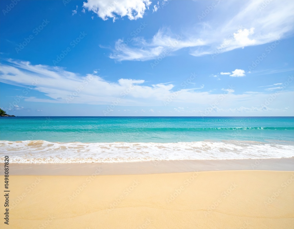 Obraz premium Photo of the sea, beautiful beach, ocean photography