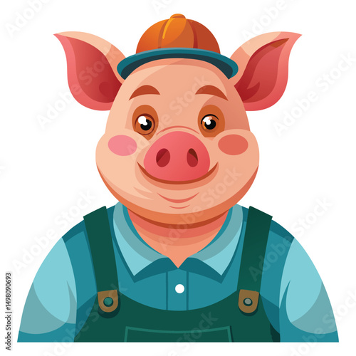 Farmer pig