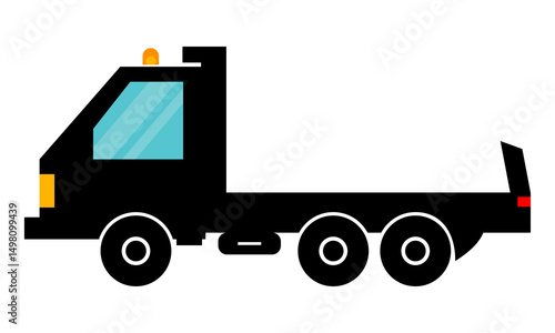 towing truck vector illustration
