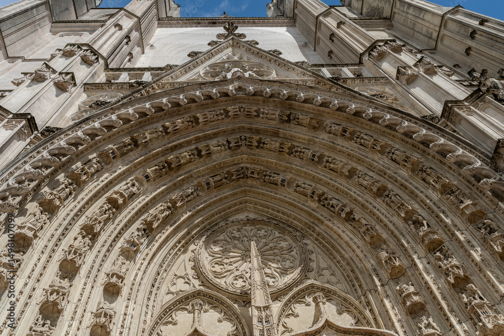 Obraz premium Cathédrale à Nantes 