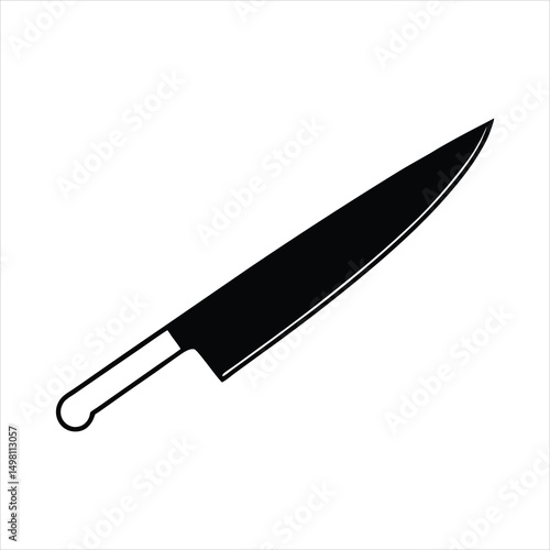 knife isolated on white background