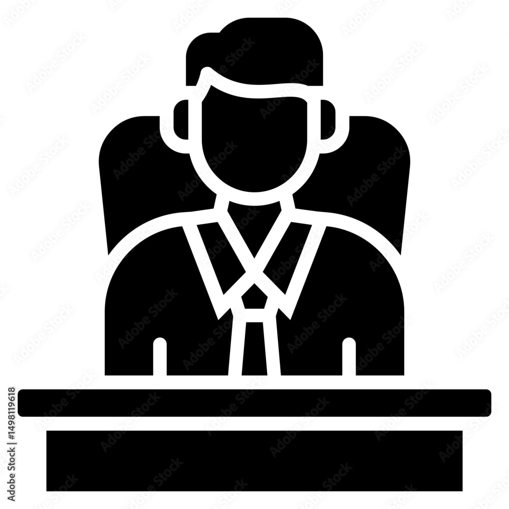 Obraz premium Boss Icon