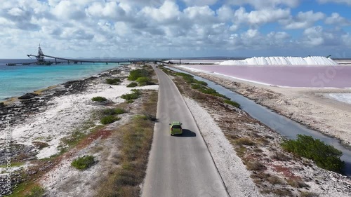 Wallpaper Mural Caribbean Road In Kralendijk Bonaire Netherlands Antilles. Highway Interchange Crossing City With Traffic Jam. Island Life Skyline Heaven Beauty. Heaven Waterfront Shore. Kralendijk Bonaire. Torontodigital.ca