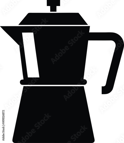 Blender black silhouette vector