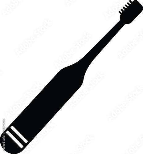 black mascara brush