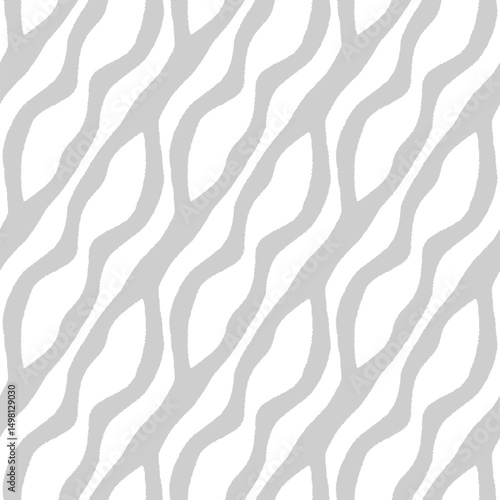Seamless pattern with a simple abstract drawing. Vector illustration.
