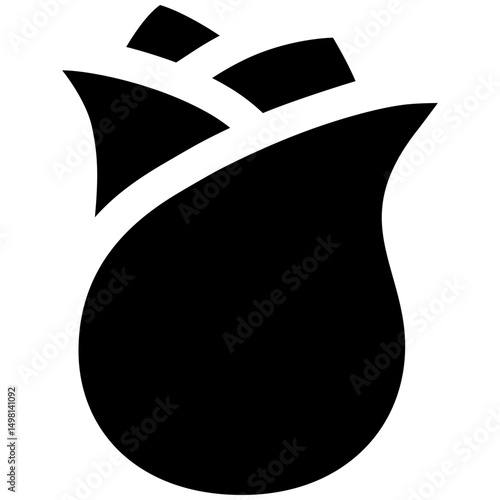 vector illustration of a black car