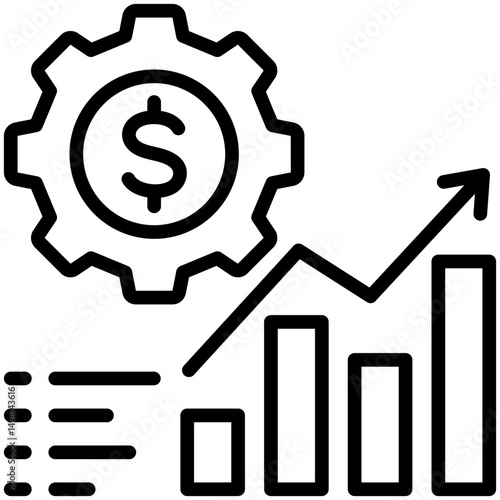 Economic Trends Icon