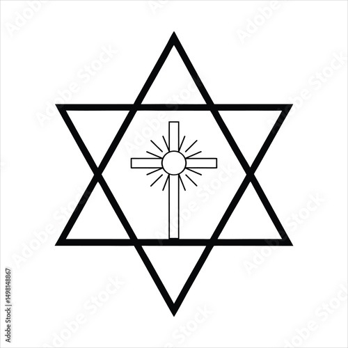 star of david vector