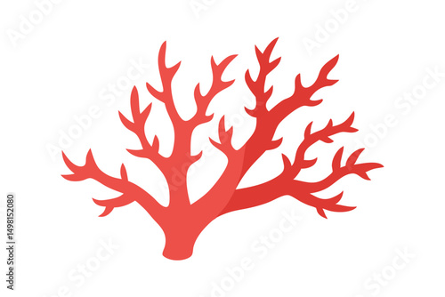 vector illustration of a coral reef vector