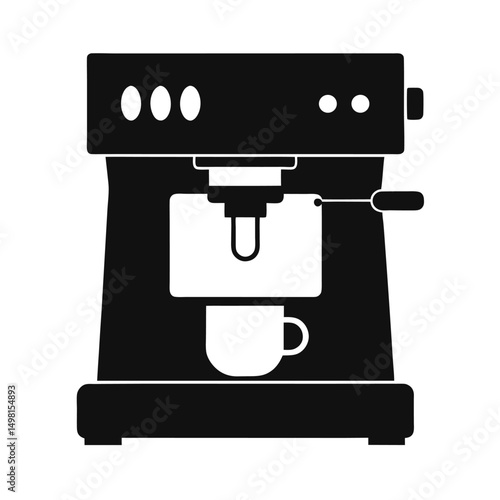 coffee maker isolated on white