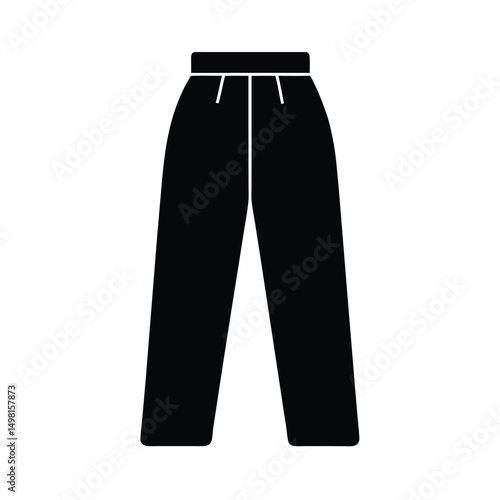 blue jeans isolated on white