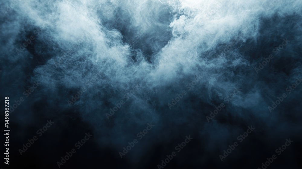 Dark Atmospheric Smoke Background for Creative Design Projects Dark Atmospheric Smoke Background for Creative Design Projects