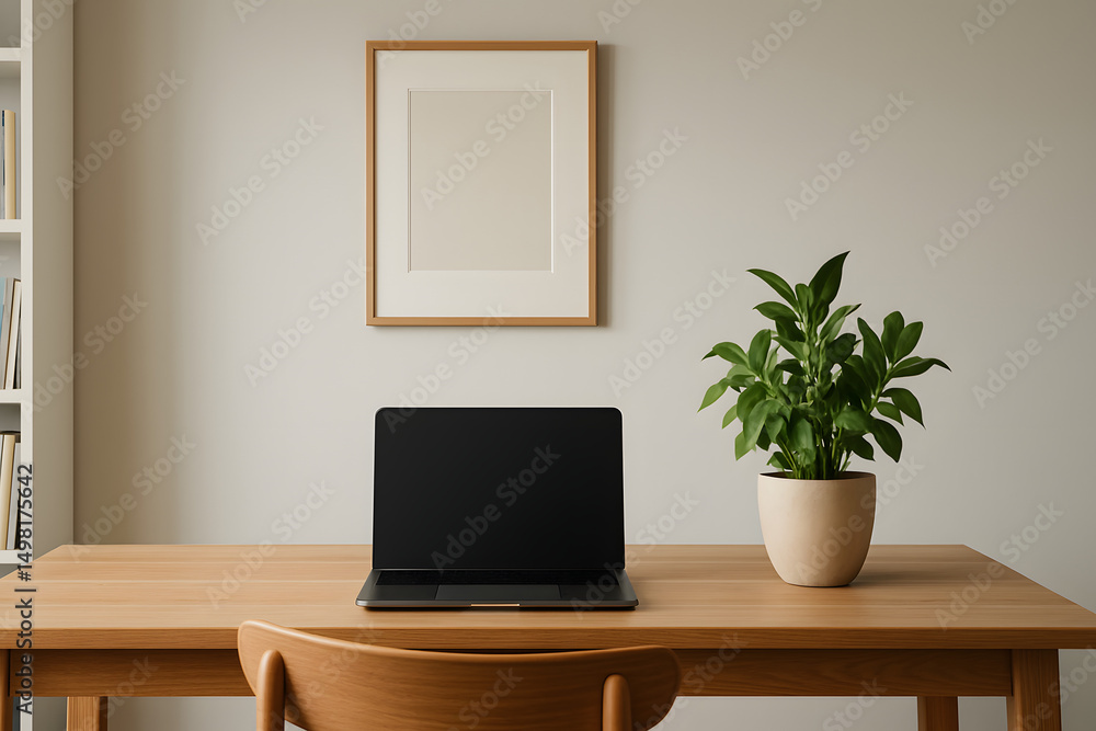 Fototapeta premium Contemporary Home Workspace Design