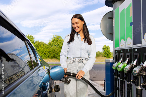Картината върху платно Automobile fueling offer