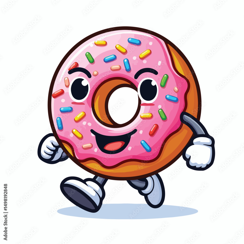 Fototapeta premium Vector Donut