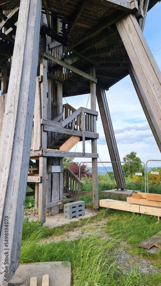 Egge tower, start reconstruction in may Egge tower, start reconstruction in may