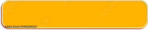 Orange Button with White Border