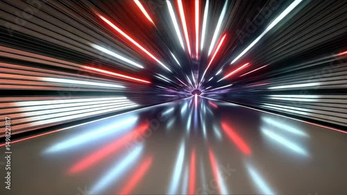 Wallpaper Mural 高速光線隧道 Torontodigital.ca