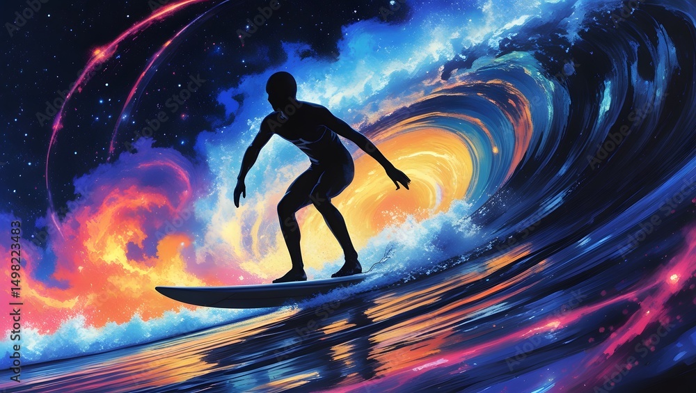 Imagining the Pulsar Surfer: A Digital Cosmic Adventure Imagining the Pulsar Surfer: A Digital Cosmic Adventure
