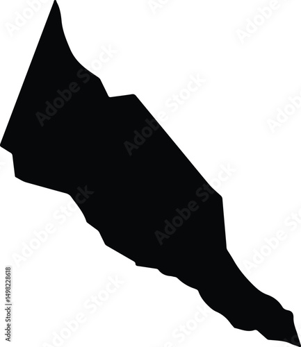 Arístides Bastidas Venezuela silhouette map