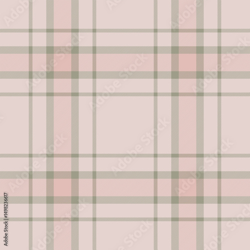 Elegant blush pink and sage green plaid pattern.  Perfect for textile design, wallpaper, or website backgrounds. This subtle, sophisticated design evokes feelings of calm and tranquility.