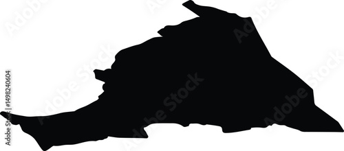 Åsnes nor Norway silhouette map