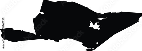 Baarle Nassau Netherlands silhouette map