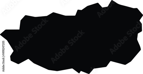 Augusto de Lima Brazil silhouette map