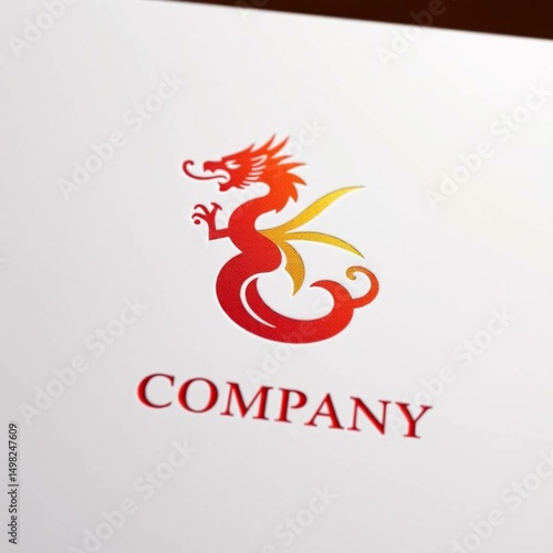 Logo mockup minimalist template