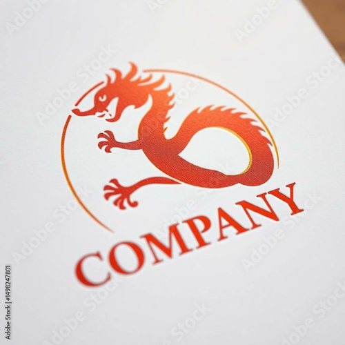 Logo mockup minimalist template