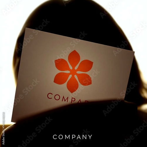 Logo mockup minimalist template
