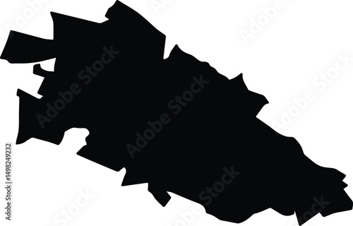 Atlacomulco Mexico silhouette map