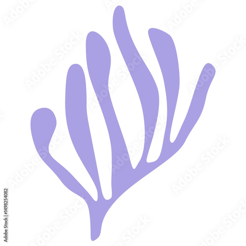 leaves abstract blobs creative hand drawing doodle element