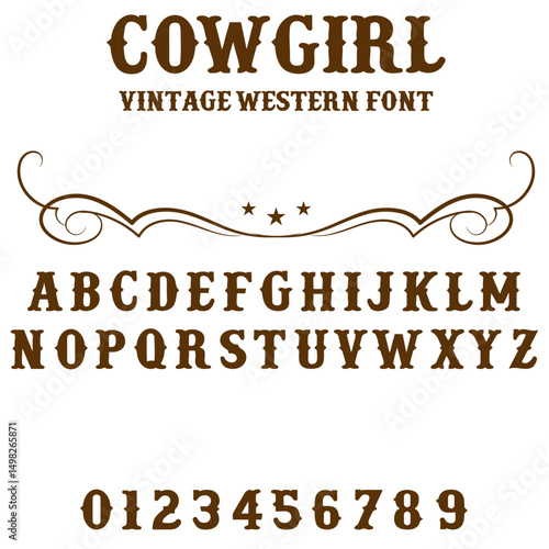 Fonte Cowgirl