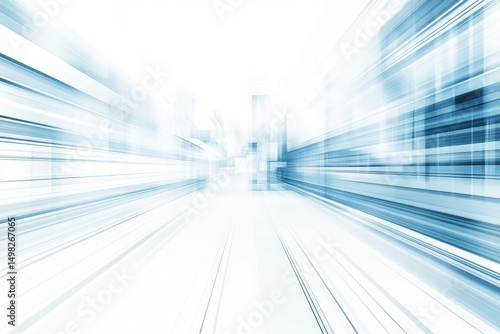 未来都市の光跡、高速移動、抽象的な背景、テクノロジー、スピード感