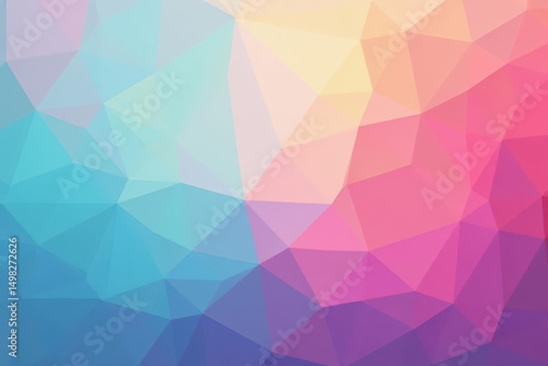 Geometric shapes, pastel colors; ideal for website and app backgrounds , innovative, color, elegant